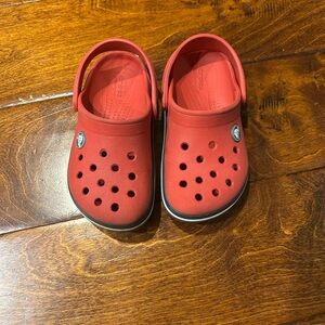 Kids Red Crocs